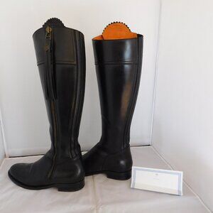 Fairfax & Favor Black Regina boots